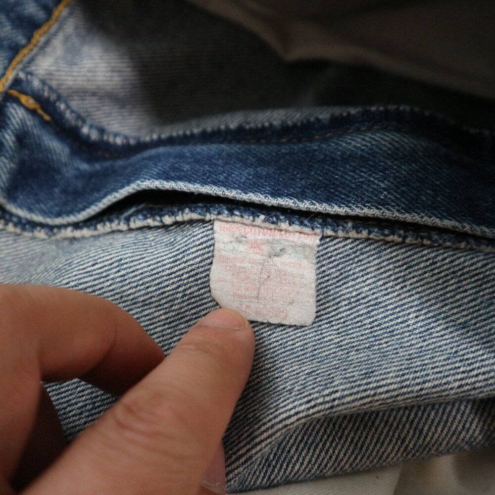 Lee Vintage Canadian Straight Cut Denim 36W (hemmed) - Picture 9 of 10